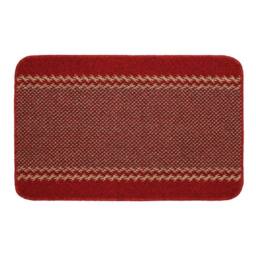 The Rug Shop UK Red Machine Washable AntiSlip Polypropylene Floor Mat - Size: 67 cm x 180 cm - thumbnail 2