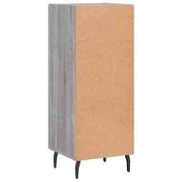 Berkfield Home Sideboard Grey Sonoma 34.5x34x90 cm Engineered Wood - thumbnail 8
