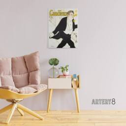 "Artery8 Caudieux Artist Portrait Canvas Wall Art Print Toulouse Lautrec in White - Size: W18"" x H24""" - thumbnail 3