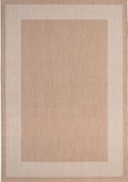 THE RUGS Outdoor Indoor Bordered Garden Patio Rug Weather Resistant in Beige - Size: 200 cm x 290 cm - thumbnail 2