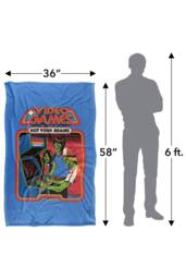 Steven Rhodes Video Games Rot Your Brains Super Soft Throw Blanket - Size: Small - thumbnail 3
