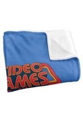 Steven Rhodes Video Games Rot Your Brains Super Soft Throw Blanket - Size: Small - thumbnail 4