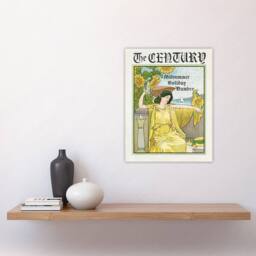 "Artery8 Louis Rhead The Century Midsummer Holiday Issue Cover Wall Art Print in Yellow - Size: W12"" x H16""" - thumbnail 4