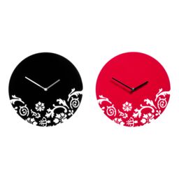 Orsina Maison by Premier Acrylic Wall Clock in Red - thumbnail 2