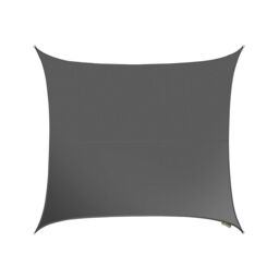 Primrose 3m Square Waterproof Charcoal Garden Patio Sun Shade Sail Canopy 98% UV Block with Free Fixing Kit - thumbnail 2