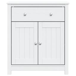 Berkfield Home Beautiful Bathroom Cabinet BERG White 69.5x34x80 cm Solid Wood Pine