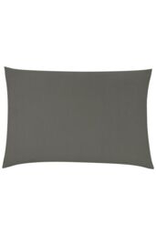 Furn Contra Soft Velvet Contrast Coloured Reverse Cushion in Grey - Size: 40 cm x 60 cm - thumbnail 1