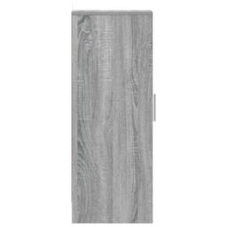 Berkfield Home Shoe Cabinet Grey Sonoma 32x35x92 cm Engineered Wood - Size: 32 x 35 x 92 cm - thumbnail 6
