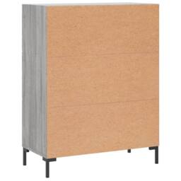 Berkfield Home Sideboard Grey Sonoma 69.5x34x90 cm Engineered Wood - thumbnail 8