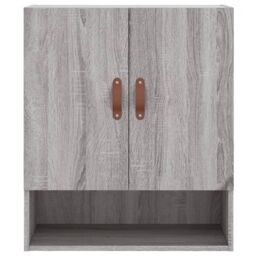 Berkfield Home Wall Cabinet Grey Sonoma 60x31x70 cm Engineered Wood - Size: 60 x 31 x 70 cm - thumbnail 5