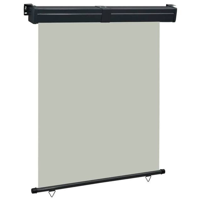 Berkfield Home Balcony Side Awning 140x250 cm Grey - image 1