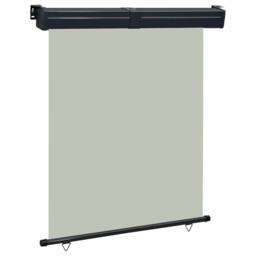Berkfield Home Balcony Side Awning 140x250 cm Grey - thumbnail 1