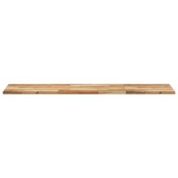 Berkfield Home Table Top Rectangular 140x40x2 cm Solid Wood Acacia in Brown - Size: 140 x 40 x 2 cm - thumbnail 4