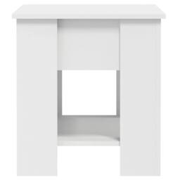 Berkfield Home Modern Coffee Table White 101x49x52 cm Engineered Wood - Size: 101 x 49 x 52 cm - thumbnail 5
