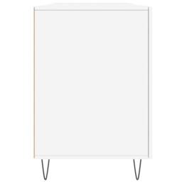 Berkfield Home Desk White 140x50x75 cm Engineered Wood - Size: 140 x 50 x 75 cm - thumbnail 7