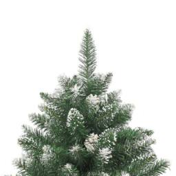 Berkfield Home Beautiful Artificial Christmas Tree with Stand 210 cm PVC in Green - thumbnail 4