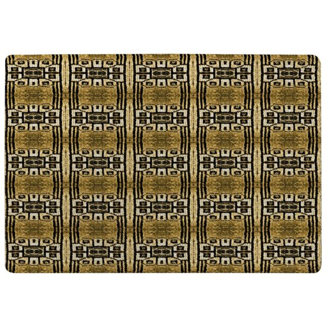 Benjamin Tate Design Portuguese Ethnic Tiles Azulejos Rug in Natural - Size: Large - image 1