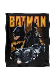 Warner Brothers The Flash (2023) Officially Licensed Silky Touch Super Soft Throw Blanket 152 x 127 cm in White - thumbnail 1