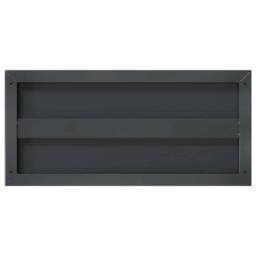 Berkfield Home Wall Shelves 2 pcs 50x23.5x3 cm Black Stainless Steel - thumbnail 8