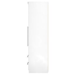 Ready Assembled 2 U Carlton 2 Door 2 Drawer Wardrobe (Ready Assembled) in White - Size: Large - thumbnail 2
