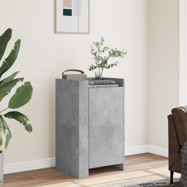 Berkfield Home Sideboard Concrete Grey 45x35x75 cm Engineered Wood - Size: 45 x 35 x 75 cm - image 1