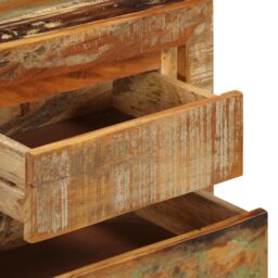 Berkfield Home Sideboard 120x30x75 cm Solid Reclaimed Wood - Size: 120 x 30 x 75 cm - thumbnail 5
