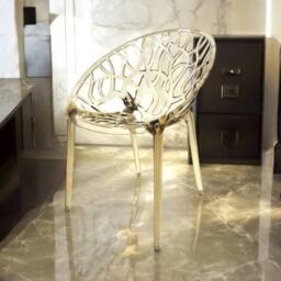 NESTLUNE Amber Resin Chairs, Tree Chairs - Size: 100 cm x 15 cm - thumbnail 2