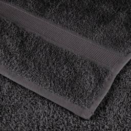 Berkfield Home Premium Shower Towels SOLUND 4pcs Anthracite 70x140cm 600gsm in Charcoal - thumbnail 6