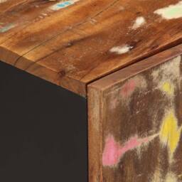 Berkfield Home TV Cabinet 105x33.5x46 cm Solid Wood Reclaimed&Engineered Wood in Brown - thumbnail 9