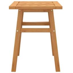 Berkfield Home Side Table 45x45x60 cm Solid Wood Acacia in Brown - Size: 45 x 45 x 60 cm - thumbnail 4