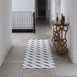 Benjamin Tate Design Wheat Runner Rug in Natural - Size: 67 cm x 230 cm - thumbnail 3