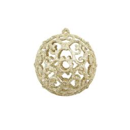 Berkfield Home 100 Piece Christmas Ball Set 3/4/6 cm Gold - thumbnail 3