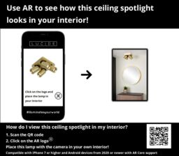 Lucide 'NIGEL' Dimmable Stylish Decorative Indoor LED Ceiling Spotlight GU10 in Gold - thumbnail 6
