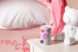 Orsina Fun Times Small Money Tin, Cute Metal Saving Box With Slot Lid, Pastel-Coloured Metal Coin Tin For Kids - thumbnail 2