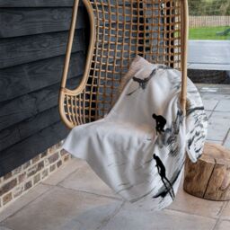 Benjamin Tate Design Surfers Blanket in Natural - Size: 120 cm x 150 cm - thumbnail 4