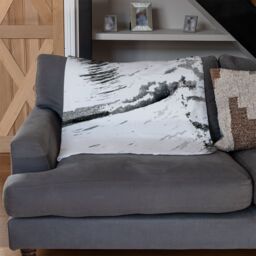 Benjamin Tate Design Surfers Blanket in Natural - Size: 120 cm x 150 cm - thumbnail 2