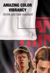 Stranger Things All Friends Welcome Poster 152 X 127 Cm Blanket in White - thumbnail 4