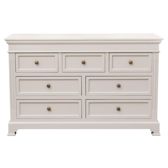 Melody Maison Large 7 Drawer Chest Of Drawers - Daventry Taupe-Grey Range in Taupe - image 1