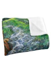 JQ Licensing Jmm-Jp Tigers In Water Silky Touch Super Soft Throw Blanket 152 X 127 cm in White - thumbnail 3