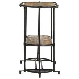 Berkfield Home Decorative Console Table 110x42x76 cm Solid Wood Reclaimed in Brown - Size: 110 x 42 x 76 cm - thumbnail 5