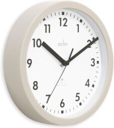 Acctim Nardo Radio Controlled Wall Clock in Grey - thumbnail 3