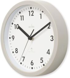 Acctim Nardo Radio Controlled Wall Clock in Grey - thumbnail 2
