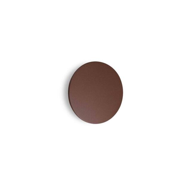 Netlighting Punto Outdoor Flush Wall Lamp Coffee Brown 1400Lm 3000K IP54