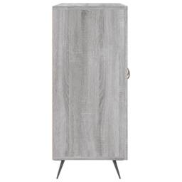 Berkfield Home Sideboard Grey Sonoma 90x34x80 cm Engineered Wood - Size: 90 x 34 x 80 cm - thumbnail 7