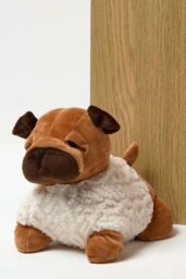 Homescapes Luxury Fabric Pug Doorstop Set of 2 - thumbnail 5