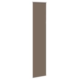 Berkfield Home Roller Blind Blackout Coffee 50x210 cm Fabric Width 45.7 cm Polyester in Brown - thumbnail 3