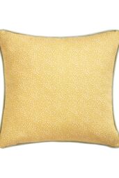 Fusion 'Daisy' Soft Touch Daisy Print Velvet Filled Cushion in Natural - Size: 43 cm x 43 cm - thumbnail 3