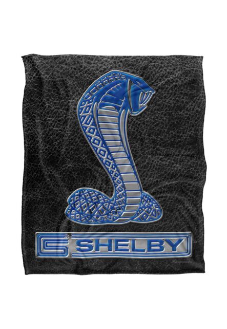 Shelby Cobra Metal Cobra Silky Touch Super Soft Throw Blanket 152 X 127 cm in White - image 1