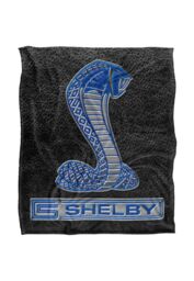 Shelby Cobra Metal Cobra Silky Touch Super Soft Throw Blanket 152 X 127 cm in White