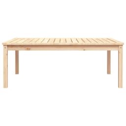 Berkfield Home Garden Table 121x82.5x45 cm Solid Wood Pine in Brown - thumbnail 5